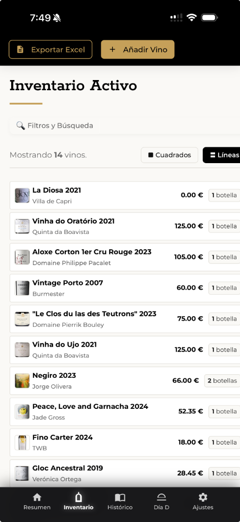 Inventario Activo La Ruina